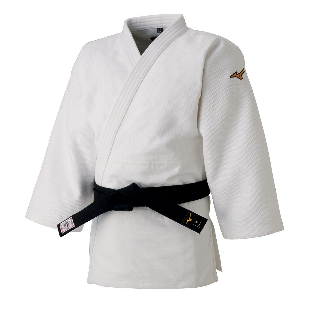 Casaco Mizuno Yusho IJF Japan - Homem - Branco - BIHFN7819